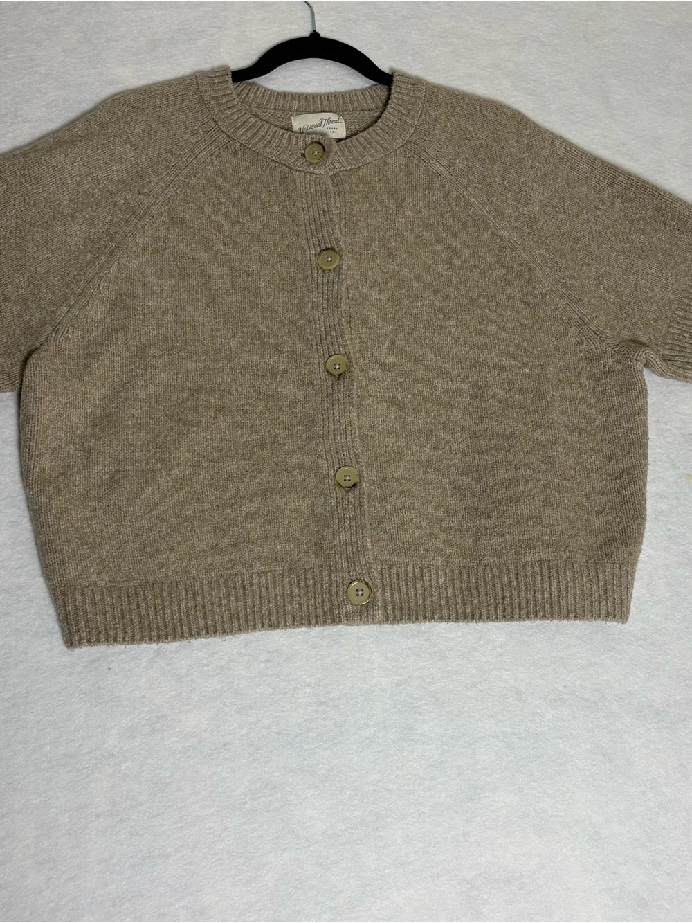 Universal Thread Lightweight Taupe Button Cardigan